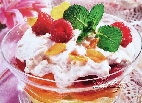fruktovo yagodnyj desert Фруктово ягодный десерт